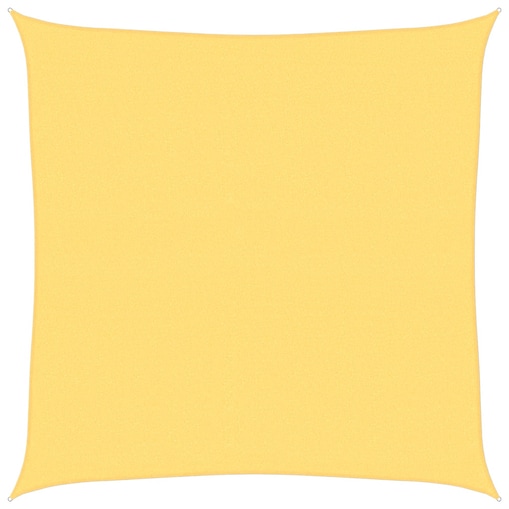 vidaXL Żagiel przeciwsłoneczny, 160 g/m², beżowy, 4x4 m, HDPE