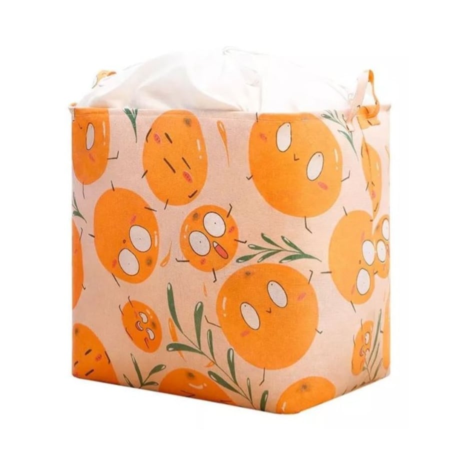 Pojemnik na zabawki kosz, worek na pranie 50x40x45 cm OR100WZ1