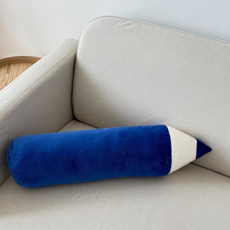 Poduszka w kształcie Kredki Kredka niebieska