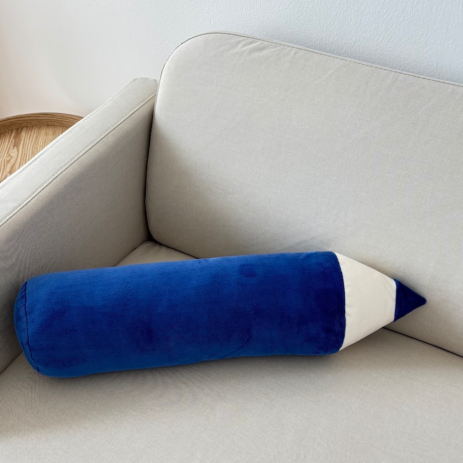 Poduszka w kształcie Kredki Kredka niebieska