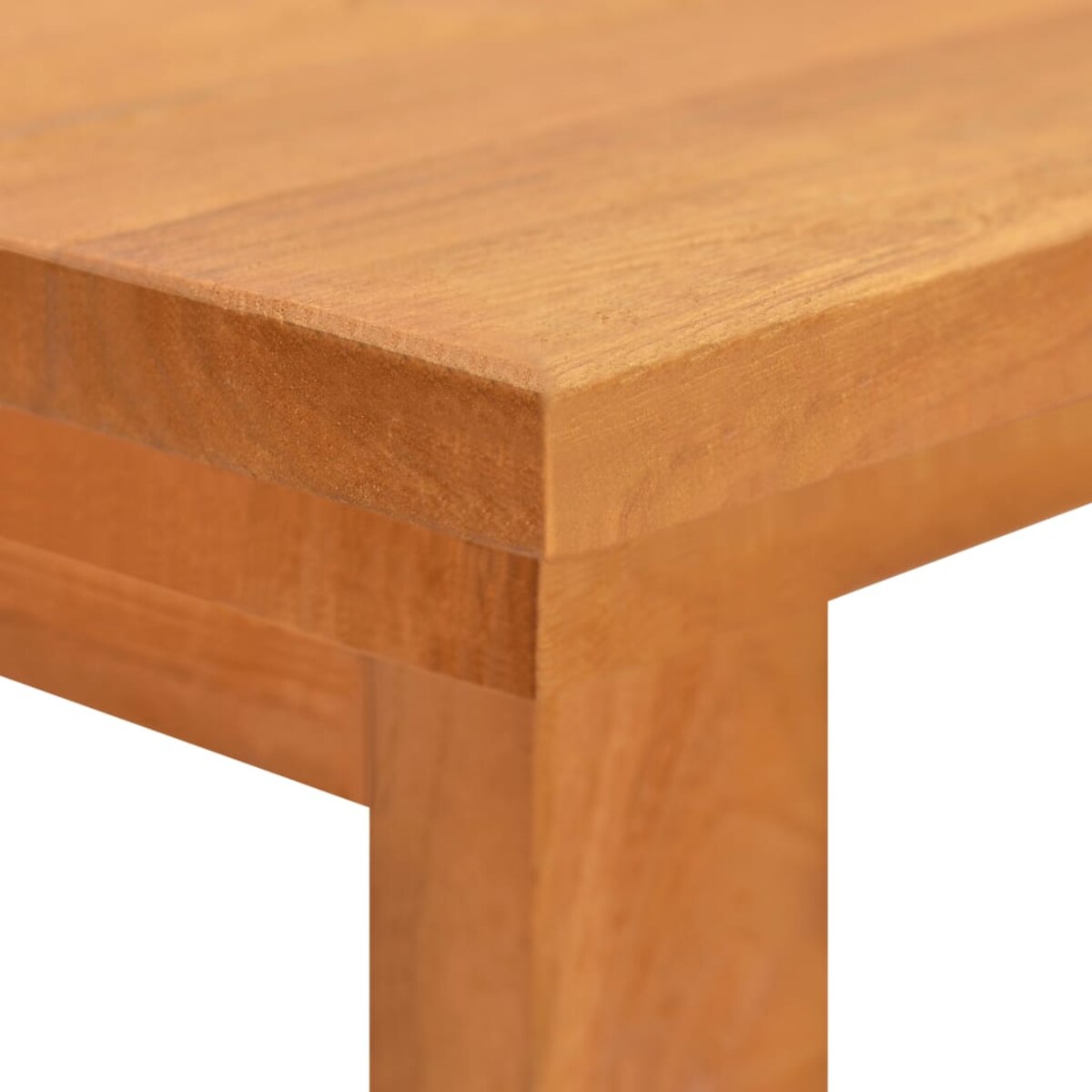 vidaXL Biurko, 120x45x75 cm, lite drewno tekowe