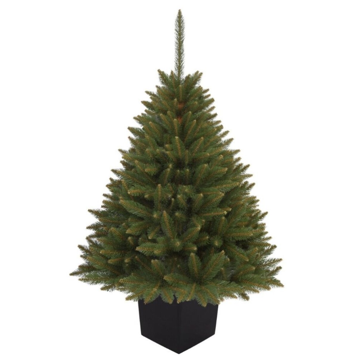 Choinka Premium Świerk SYBERYJSKI w Kwadratowej Donicy 130 cm X-Choinka 7 kolorów donicy