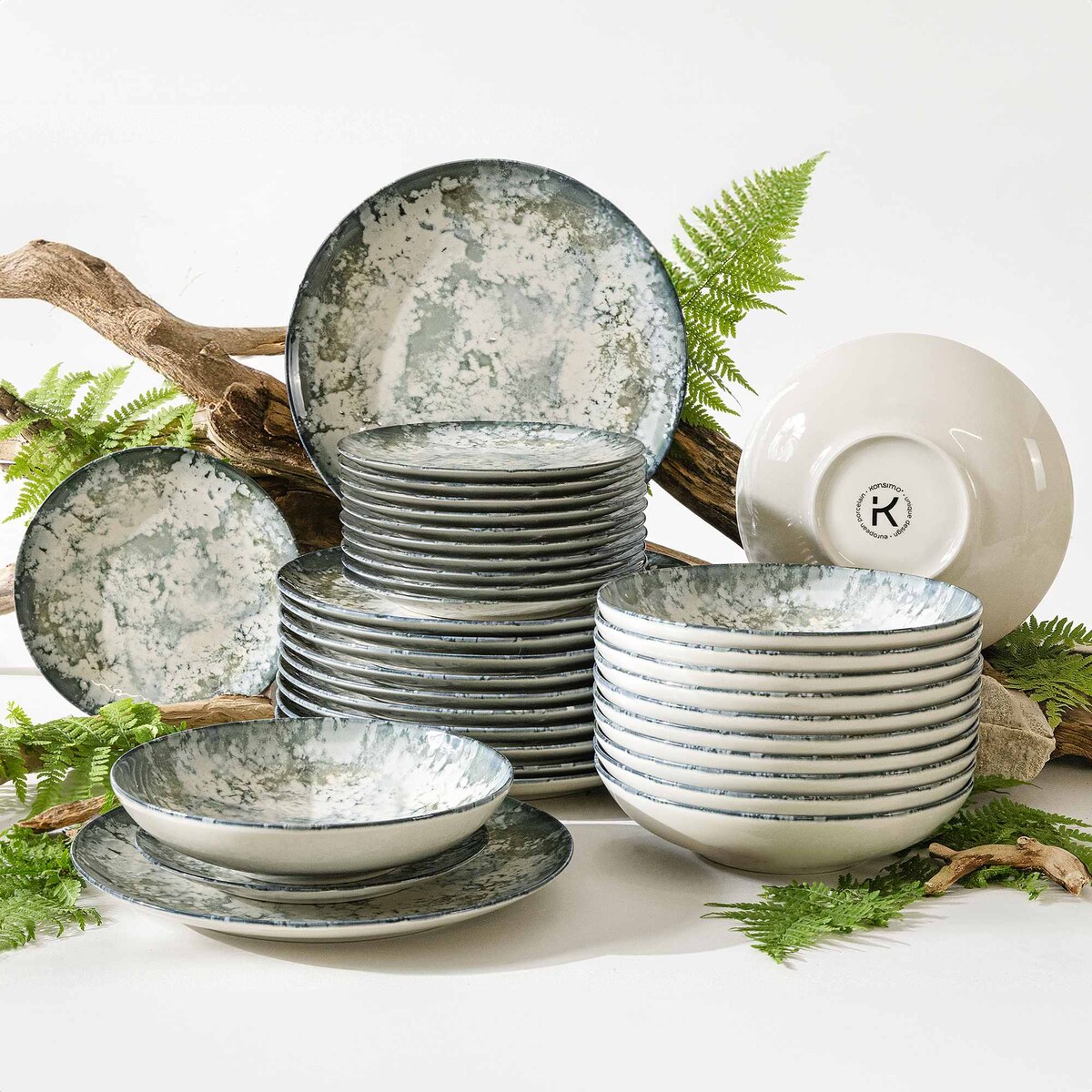 Zestaw obiadowy 12os. (36 el.) FINGO