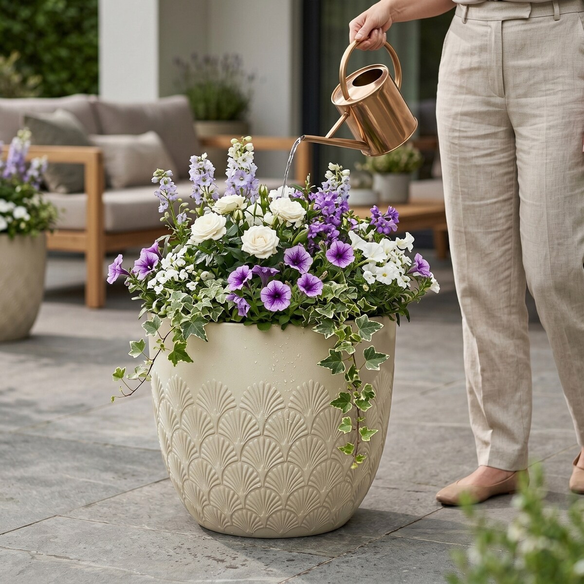 Donica Melody 40,6x40,6x35,6 cm beżowa