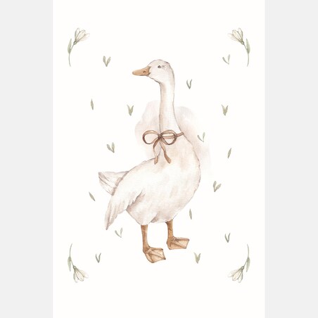 Plakat dla dzieci Gąska boho 2 40x50