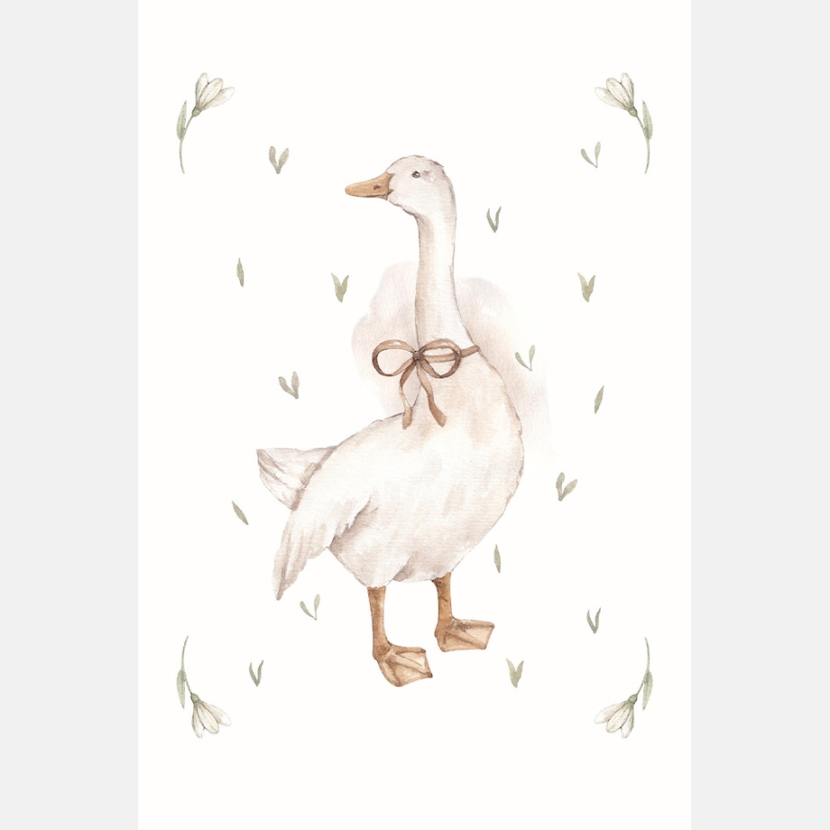 Plakat dla dzieci Gąska boho 2 40x50