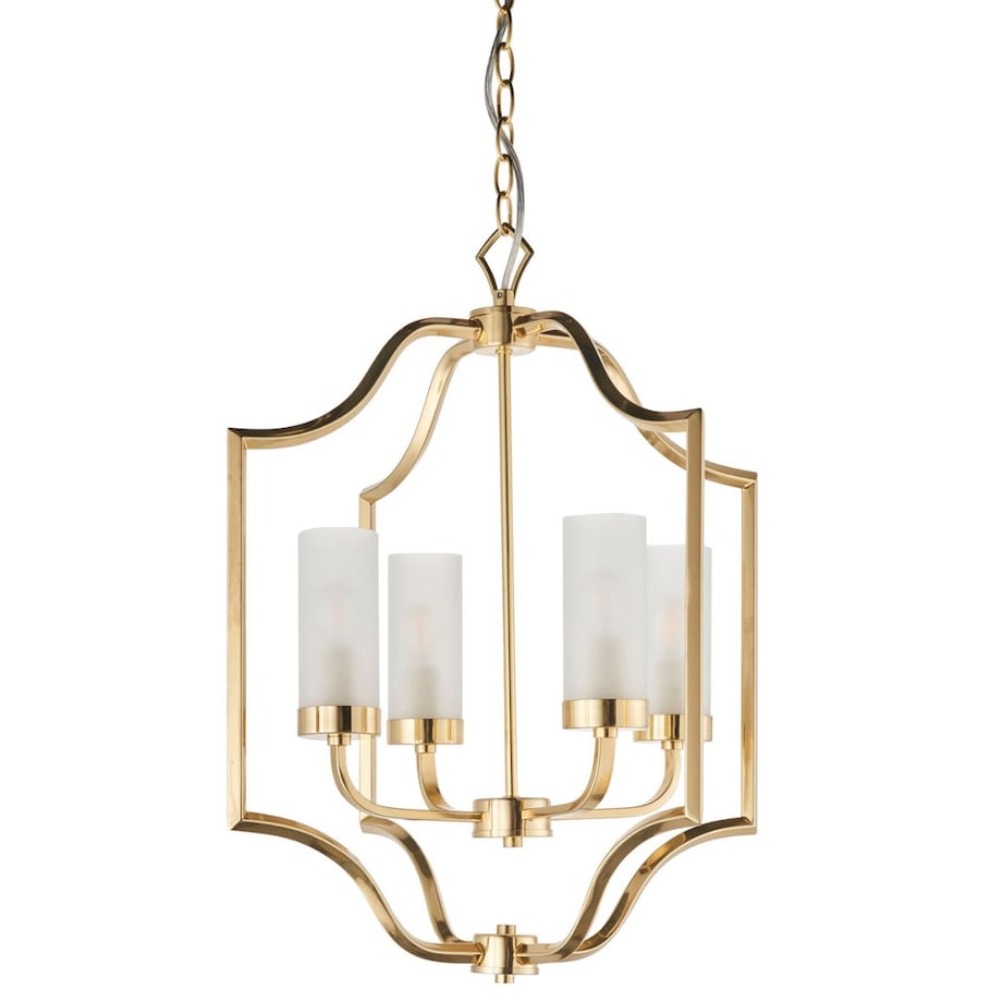 Lampa wisząca Edrea 81914 Endon metalowa glamour mosiądz