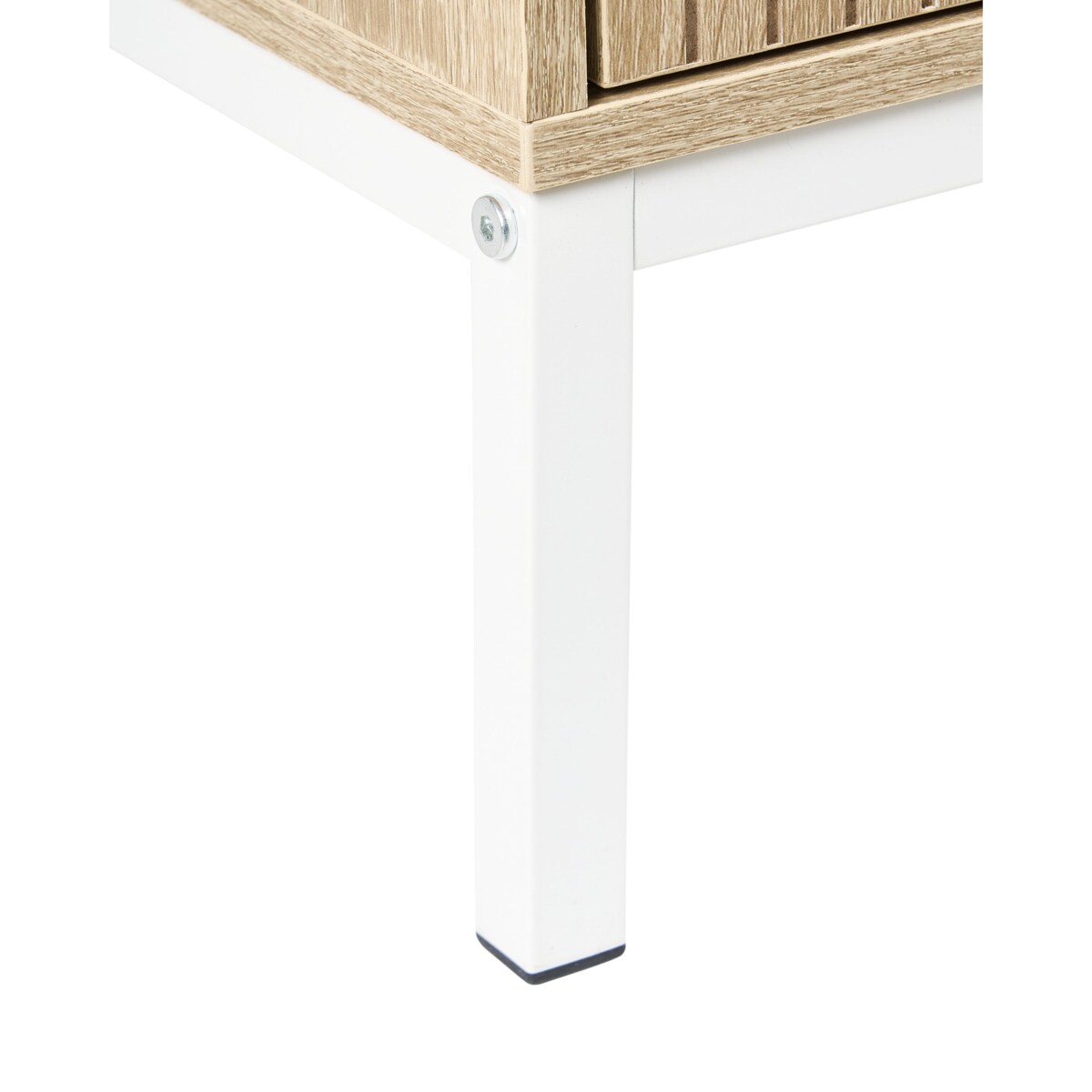 Szafka nocna 2 szuflady ROYALLA Jasnobrązowy