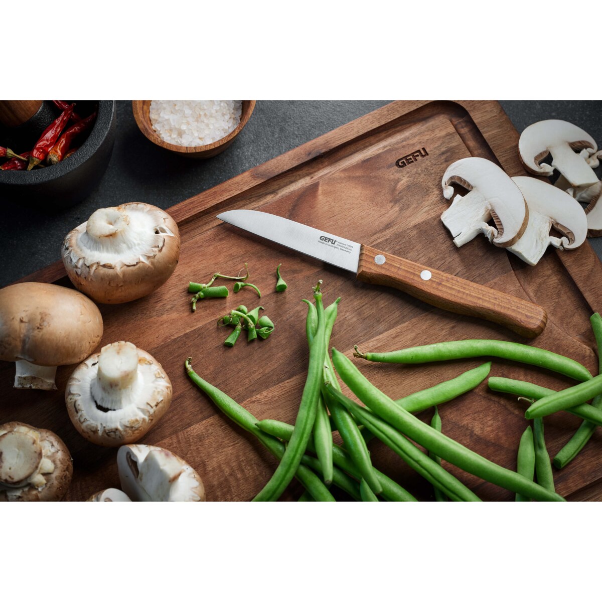 GEFU HÜMMEKEN Nóż do warzyw i owoców 8 cm