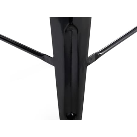 Zestaw 2 stołków barowych metalowych 76 cm czarny CABRILLO