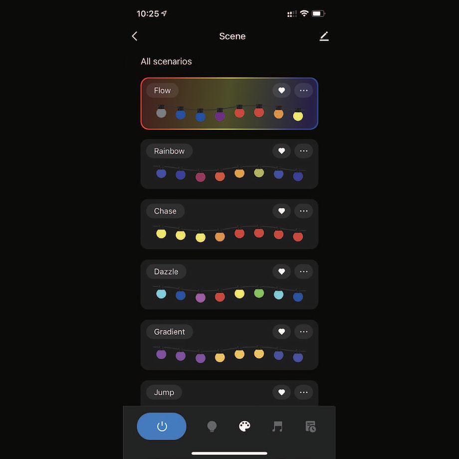Girlanda LED świetlna 12 m SMART sterowana aplikacją