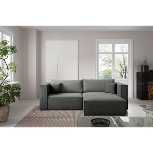 Narożnik KEYMON z funkcją spania Kolor: Dunbar 35 / Sicuro 75