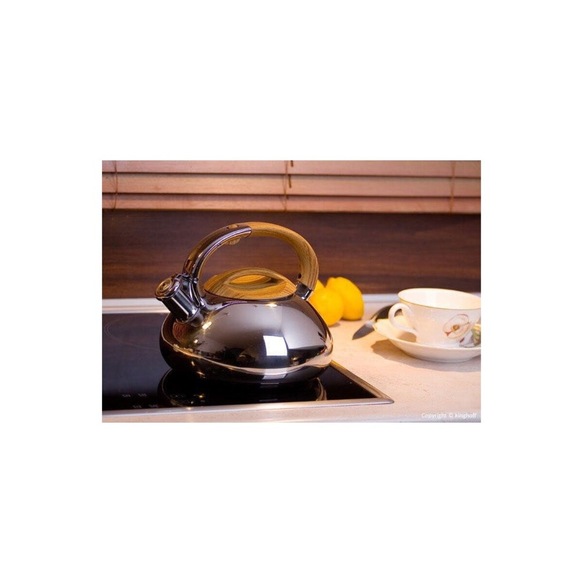 Kinghoff Czajnik Stalowy 3.0L Z Gwizdkiem Kh-3274