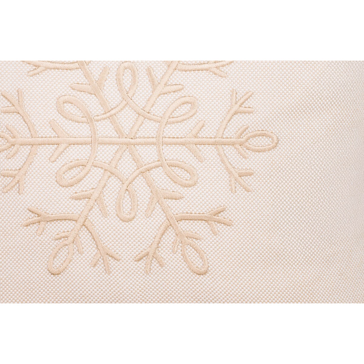 Beżowa poduszka świąteczna Sand 30x30 cm