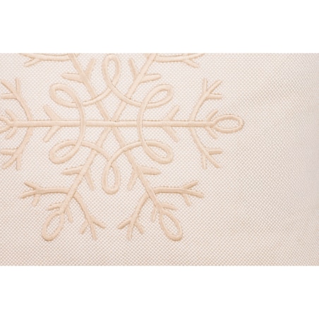 Beżowa poduszka świąteczna Sand 30x30 cm