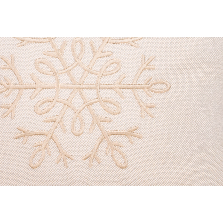 Beżowa poduszka świąteczna Sand 30x30 cm