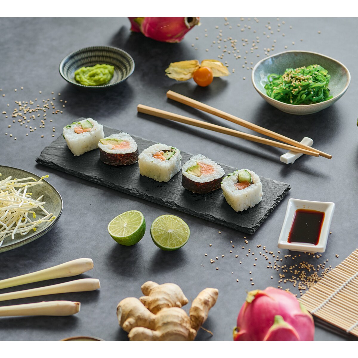 Zestaw do sushi ZELLER, 4 elementy