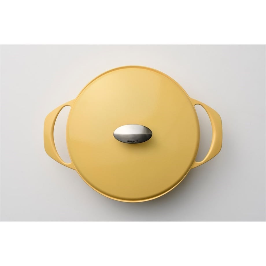 Unilloy garnek żeliwny yellow 20 cm UC200YE