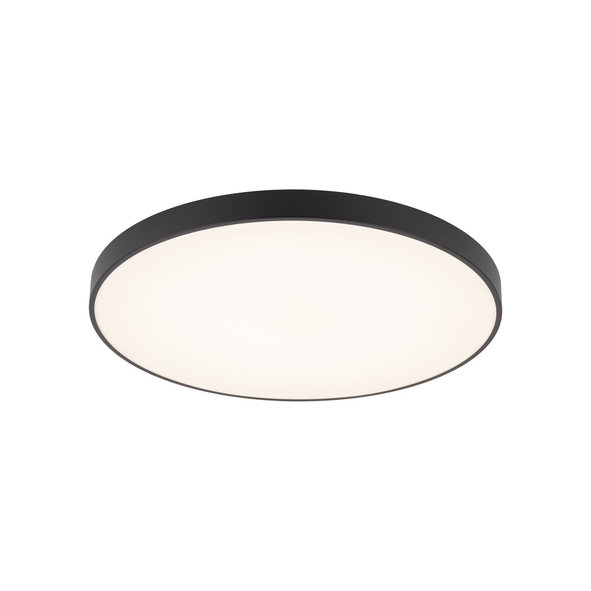 Lampa Sufitowa Łazienkowa Tk Lighting Velis Czarny Plafon Led 60W Ip54 Zmienna Barwa, Ściemniany