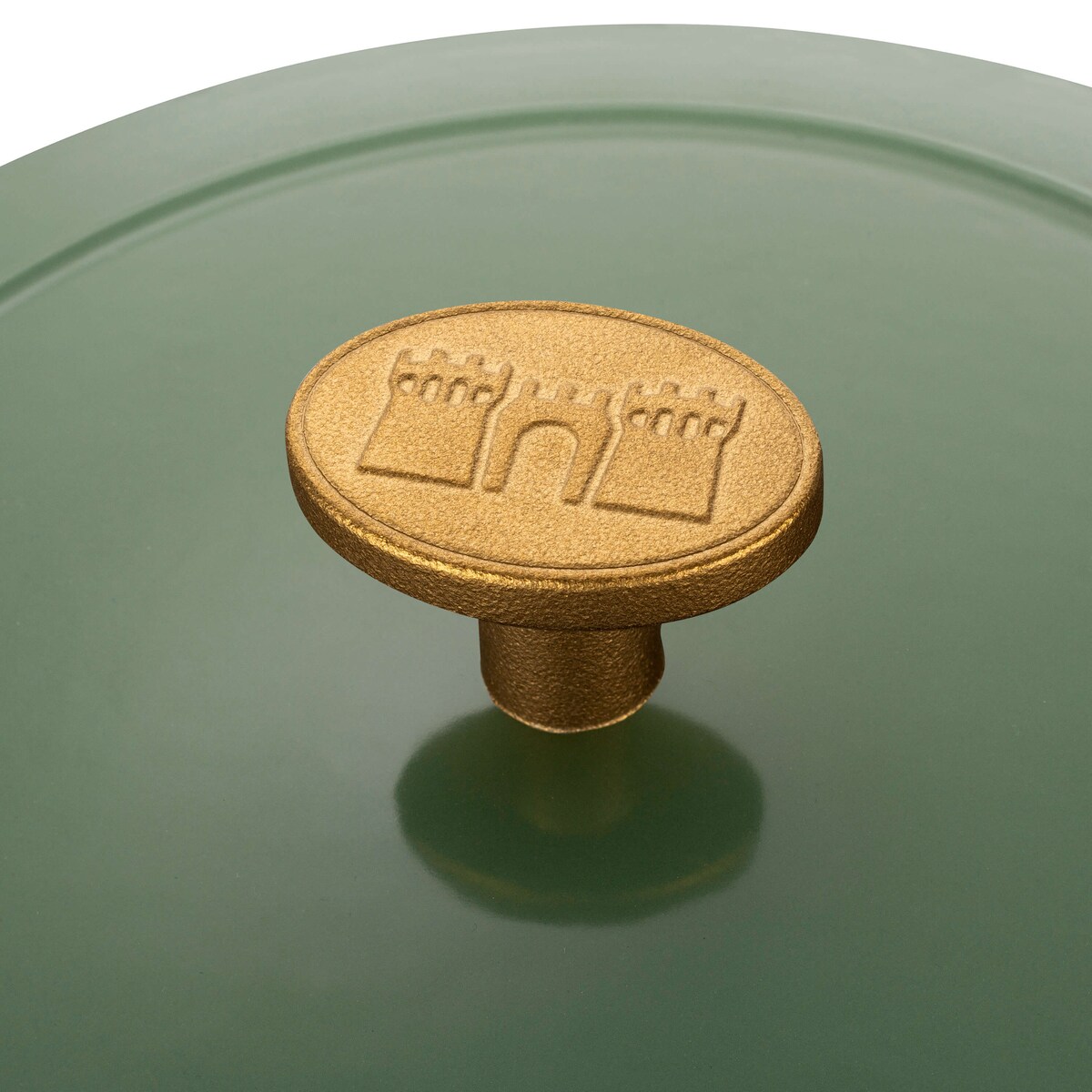 Garnek żeliwny okrągły Ballarini Bellamonte - Zielony, 2.6 ltr