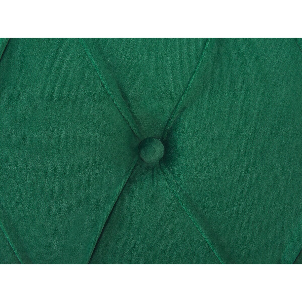 Łóżko wodne welurowe 180 x 200 cm zielone AVALLON