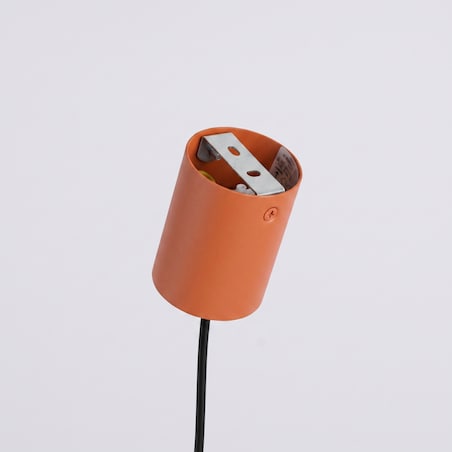 Żyrandol NOX 4L ochra czerwona