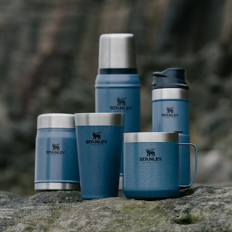 Termos obiadowy ze sztućcem CLASSIC - 0,4 L HAMMERTONE LAKE / Stanley