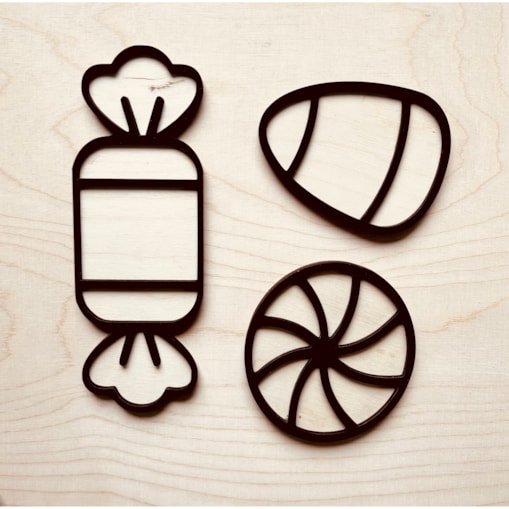 Sensoryczna wysypywanka drewniana CUKIERKI Halloween Święto Dyni