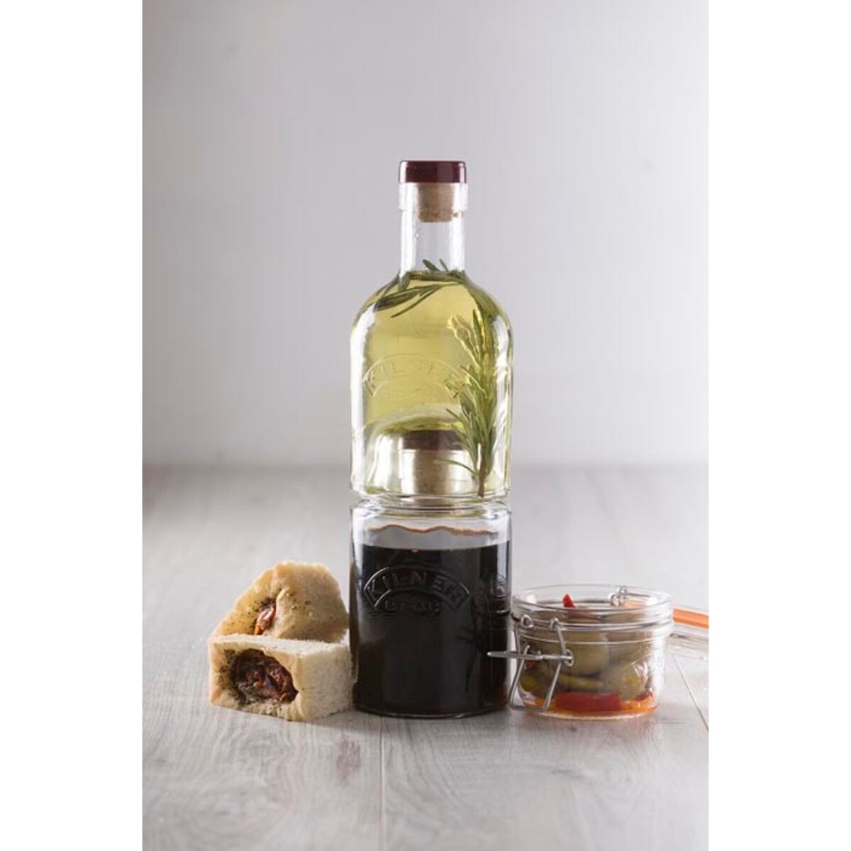 Zestaw 2 butelek do przechowywania, 330-350 ml, Kilner