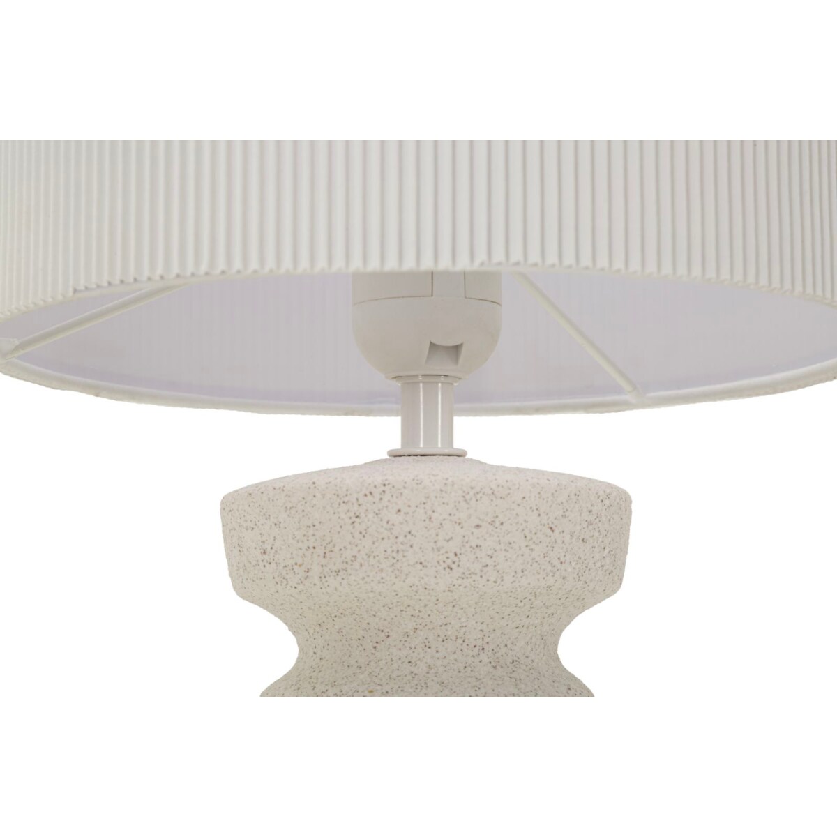 Lampa stołowa Tribal, kolor wielokolorowy, ceramika, żelazo i tkanina, 22,5 x 22,5 x 57 cm, 1 x E27, max. 40 W, styl nowoczesny, Mauro Ferretti