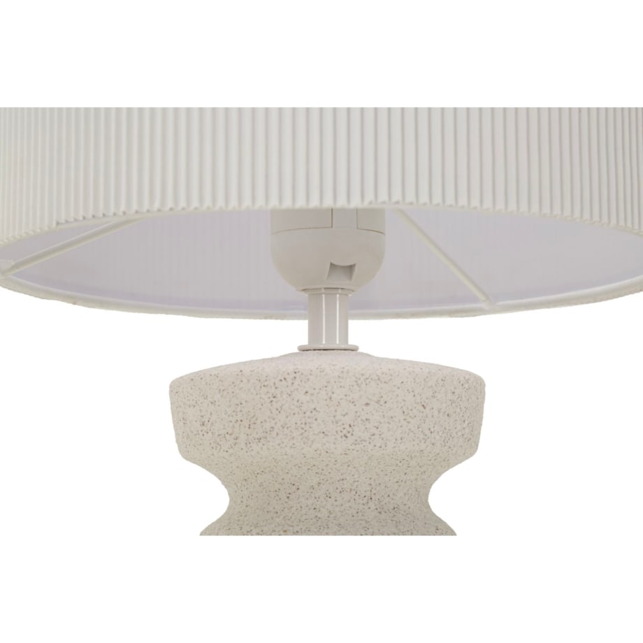 Lampa stołowa Tribal, kolor wielokolorowy, ceramika, żelazo i tkanina, 22,5 x 22,5 x 57 cm, 1 x E27, max. 40 W, styl nowoczesny, Mauro Ferretti
