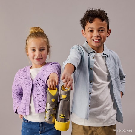 Batman Butelka termiczna dla dzieci ze słomką 350 ml b.box