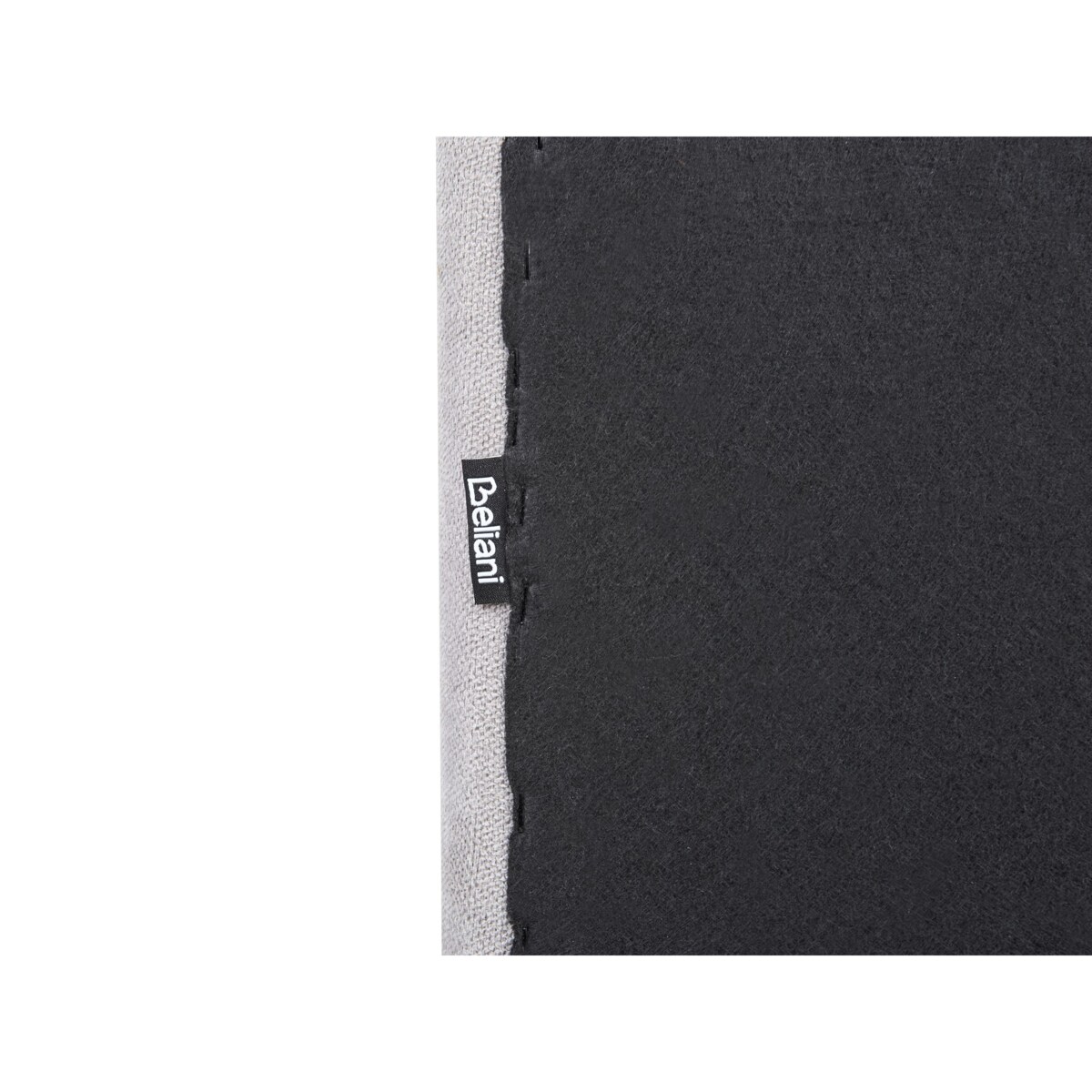 Łóżko Szenil TALENCE 180 x 200 cm Jasnoszary