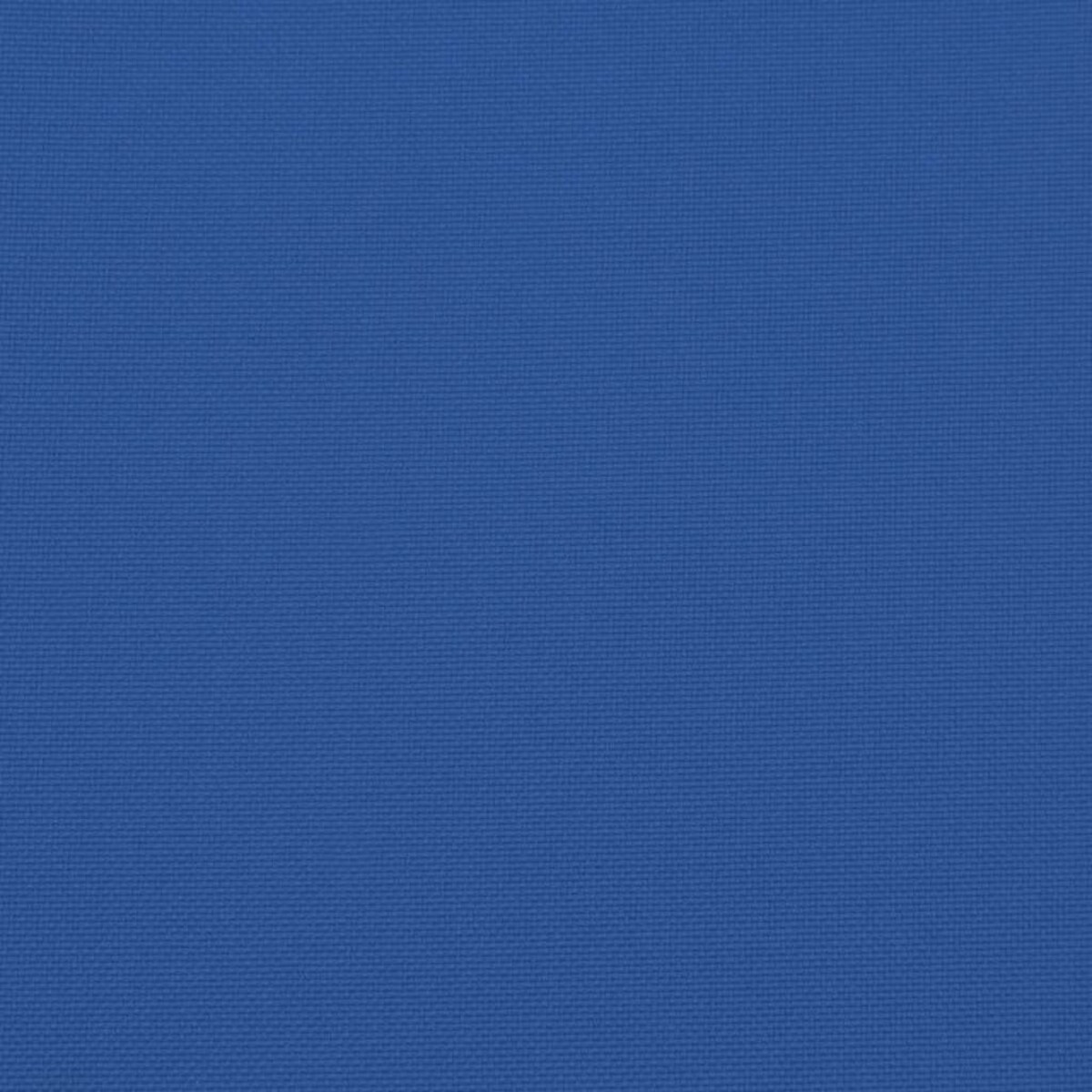 vidaXL Poduszki na krzesła ogrodowe, 2 szt., niebieskie, 50x50x4 cm