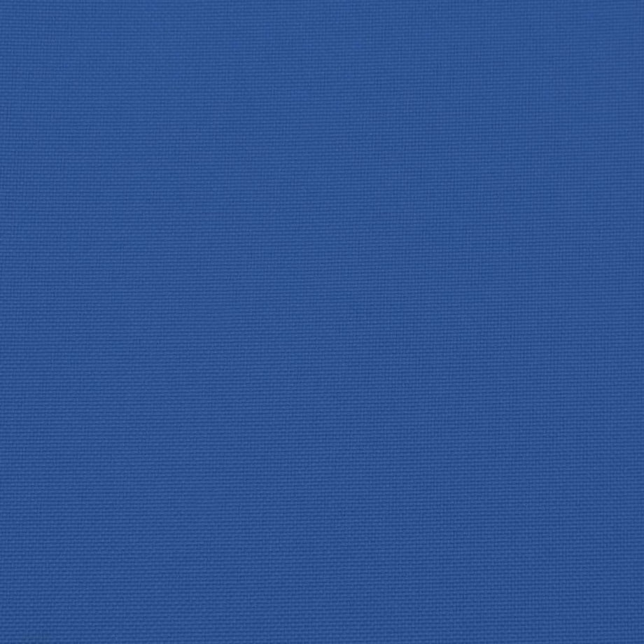 vidaXL Poduszki na krzesła ogrodowe, 2 szt., niebieskie, 50x50x4 cm