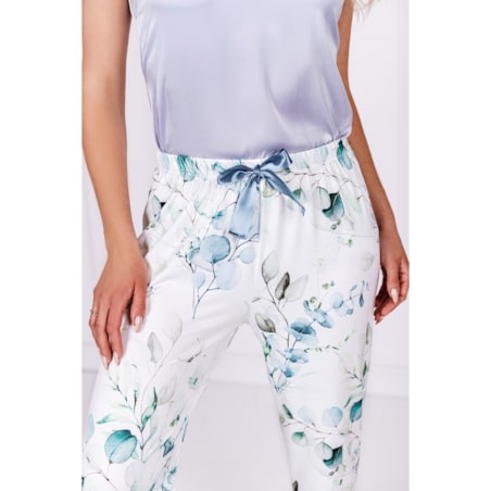 Piżama Camila Silver-Off White, M