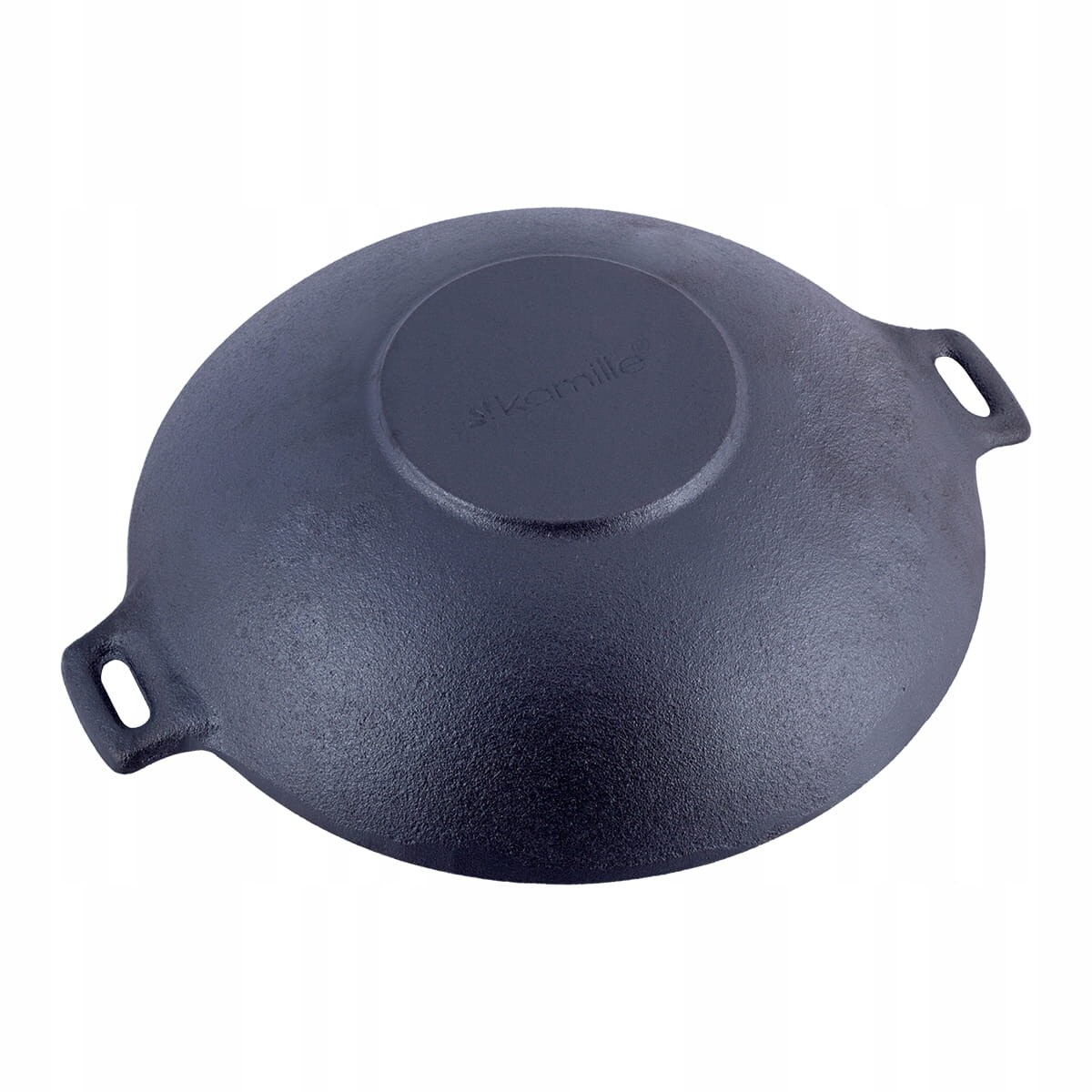 Patelnia głęboka wok żeliwny 30cm KAMILLE