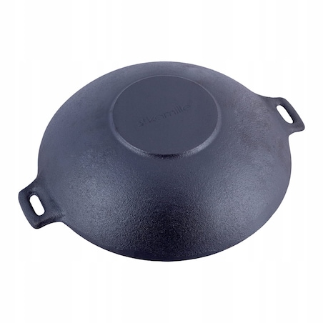 Patelnia głęboka wok żeliwny 30cm KAMILLE