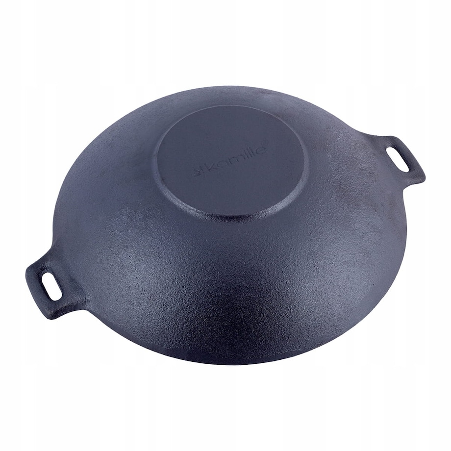 Patelnia głęboka wok żeliwny 30cm KAMILLE