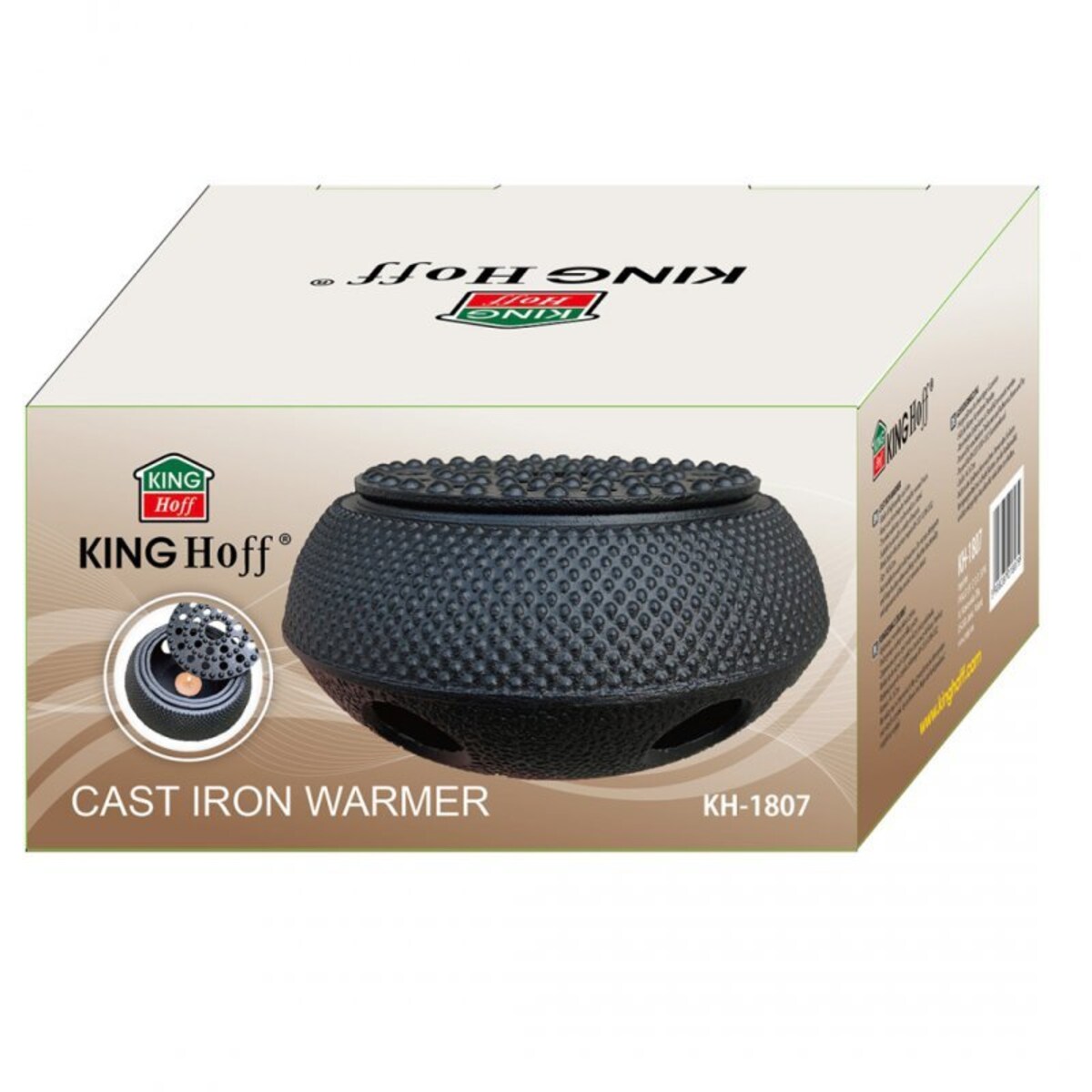 Podgrzewacz Żeliwny Do Zaparzaczy Kinghoff
