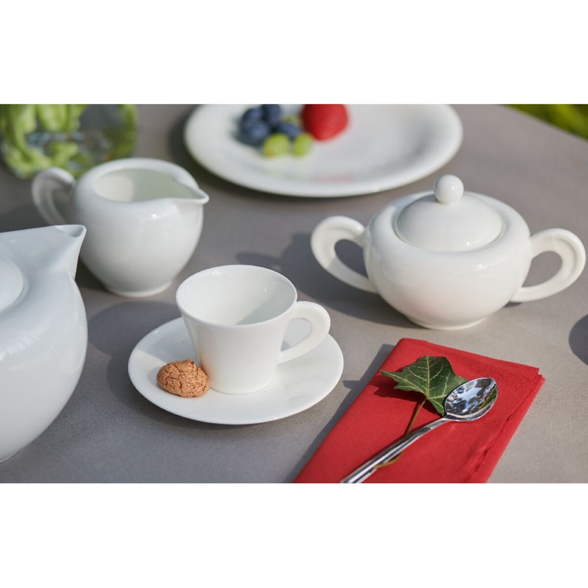 VILLA ITALIA Cukiernica porcelanowa NAOMI WHITE