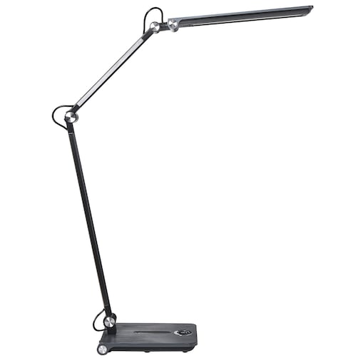 Lampa biurkowa LED AQUILA Ze ściemniaczem Szary
