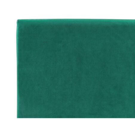 Łóżko tapicerowane 140 x 200 cm ciemnozielone FITOU
