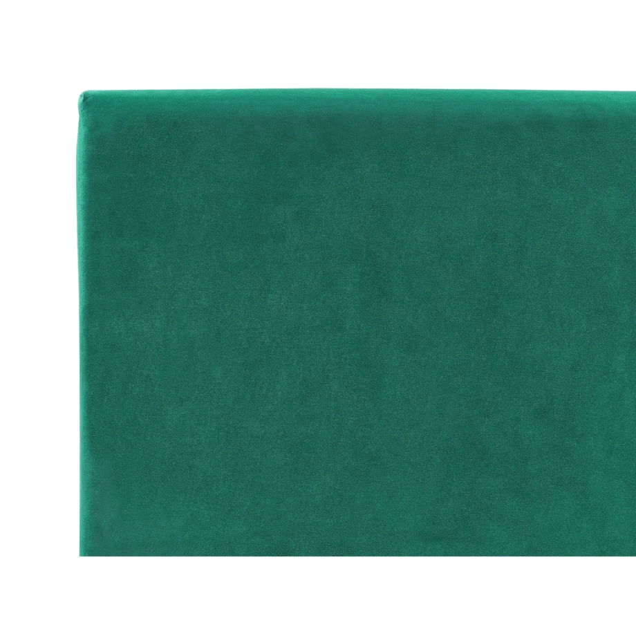 Łóżko tapicerowane 140 x 200 cm ciemnozielone FITOU