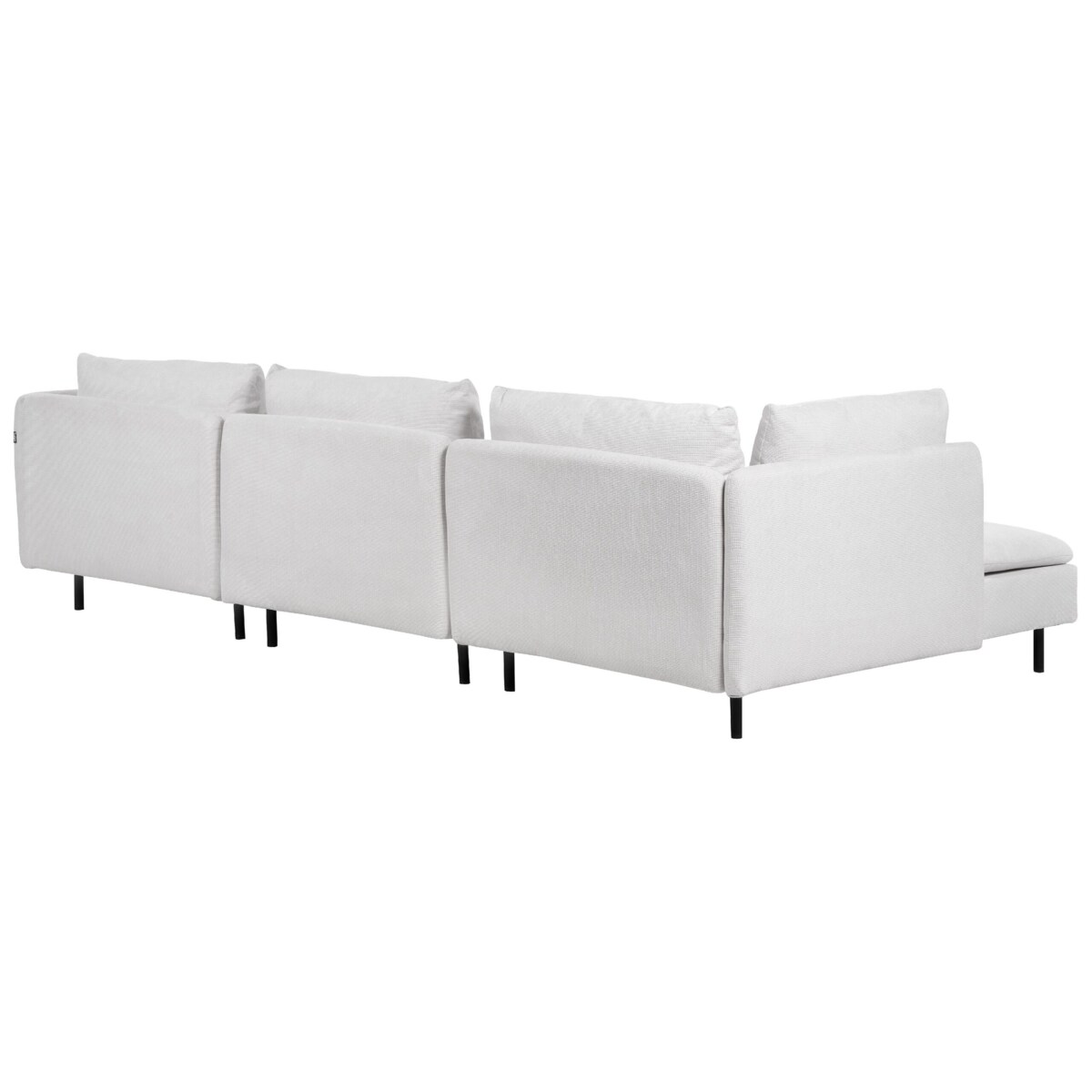 Narożnik modułowy prawostronny szary EGERIS