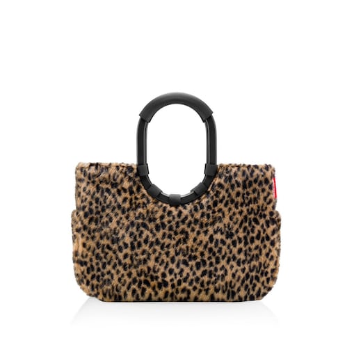 Torba LOOPSHOPPER M, leo fake fur
