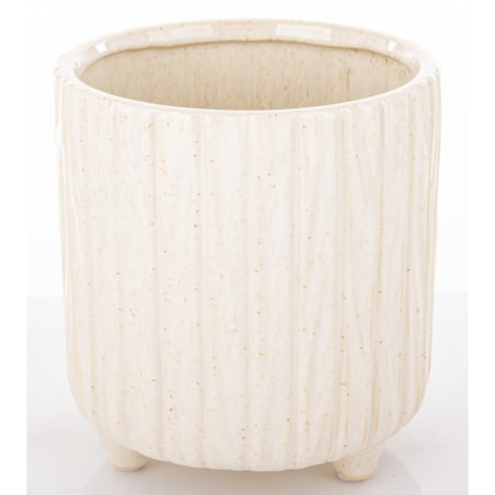 Osłonka ceramiczna prążkowana 15x14x14 cm NIPSU