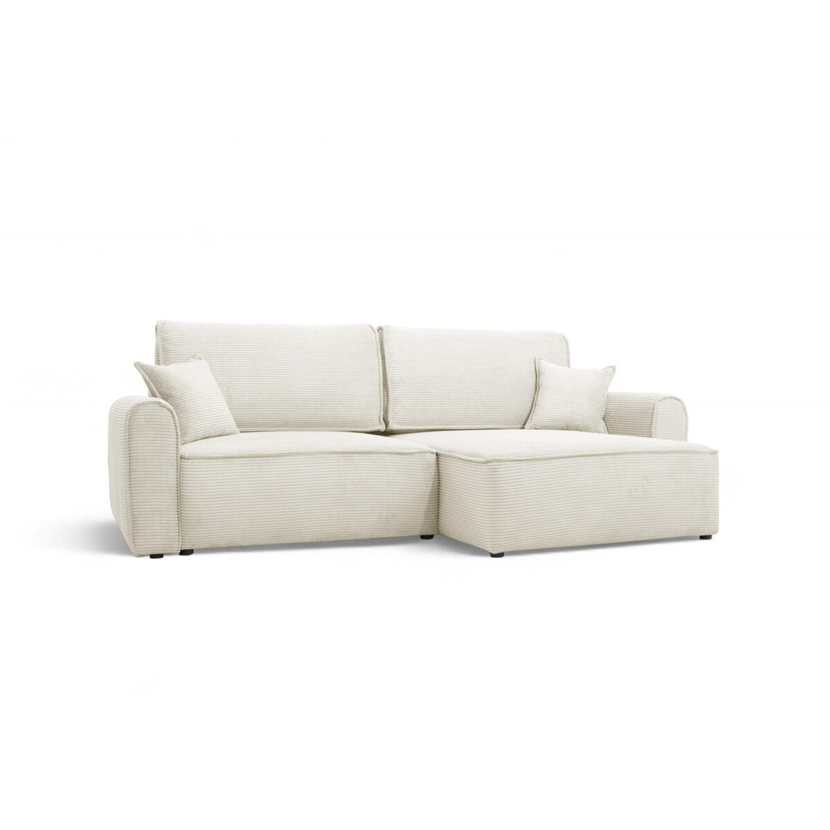 Narożnik MARTIN z funkcją spania sztruks POSO 38