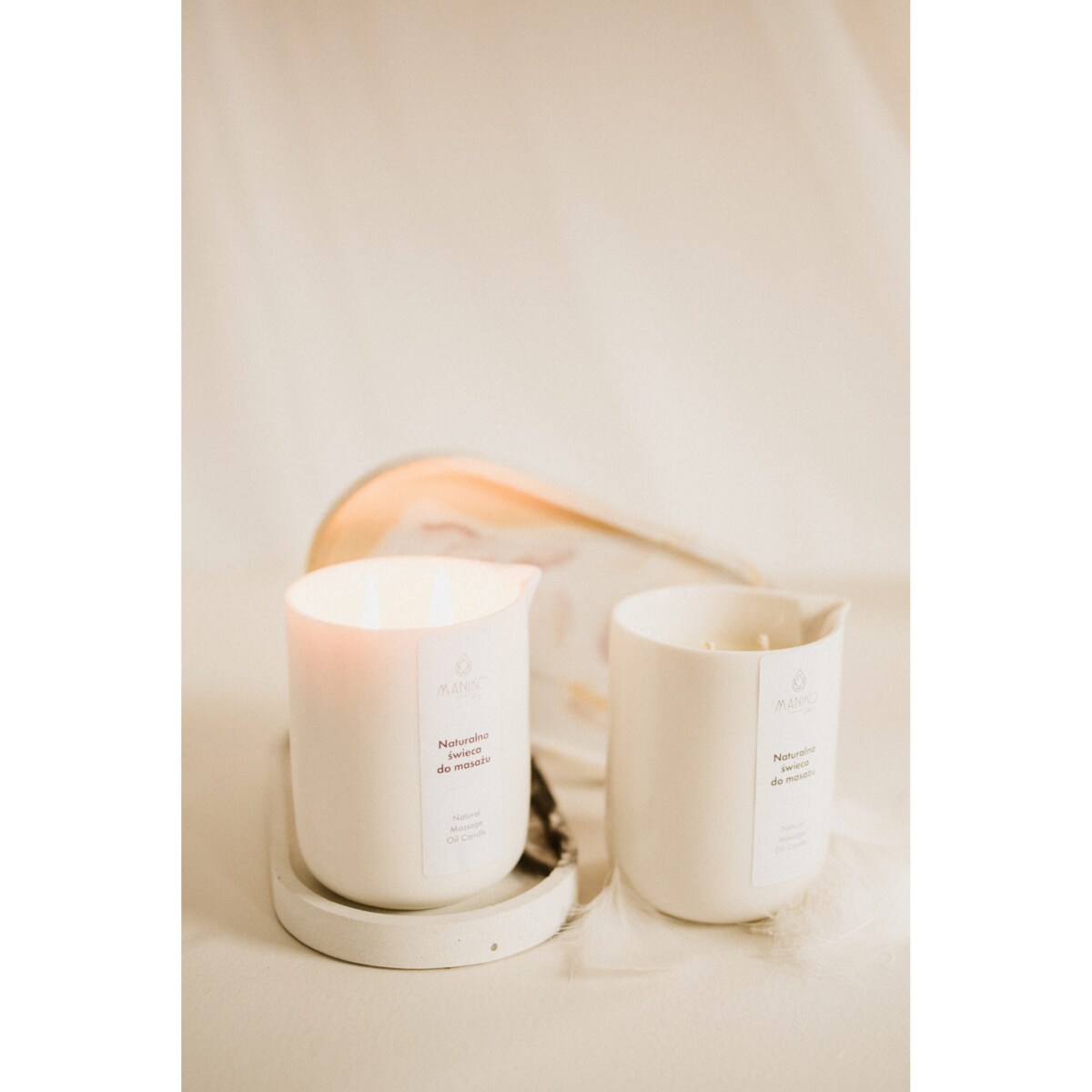 Naturalna świeca do masażu Natural Massage Oil Candle