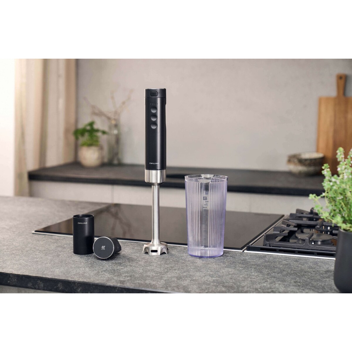 ZWILLING XTEND Bezprzewodowy blender ręczny (bez baterii) czarny